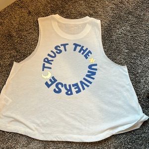 Spiritual Gangster Hip Length Crop Tank
